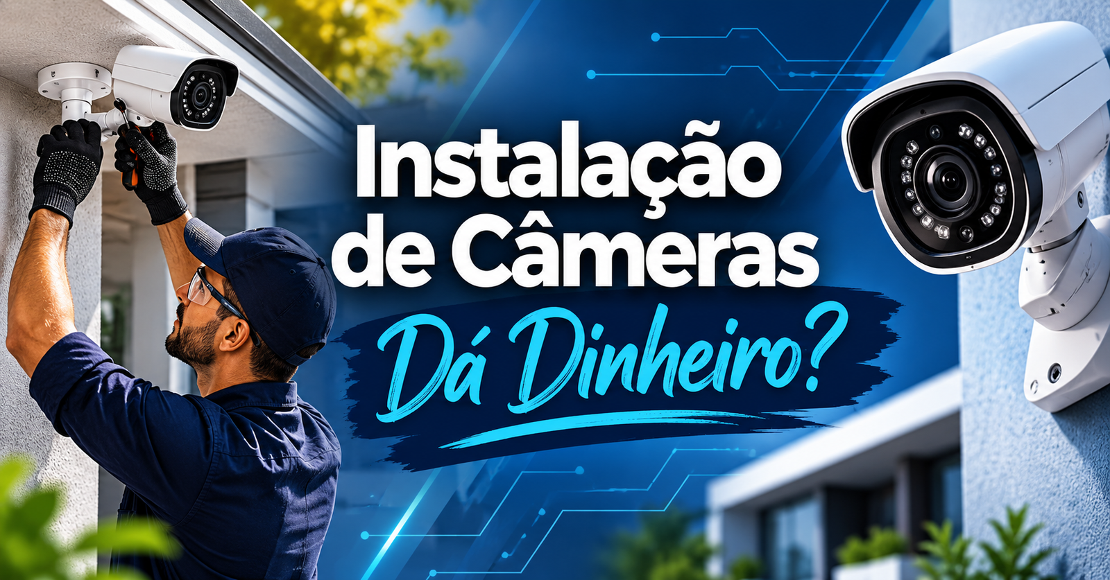 Instalação de Câmeras Dá Dinheiro? Vale a Pena? Veja Quanto Dá Pra Ganhar.