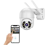 Camera Ip A8 Wifi Externa YOOSEE Hd Sensor De Movimento Ptz Speed Dome a Prova Agua Zoom 2 Antenas.