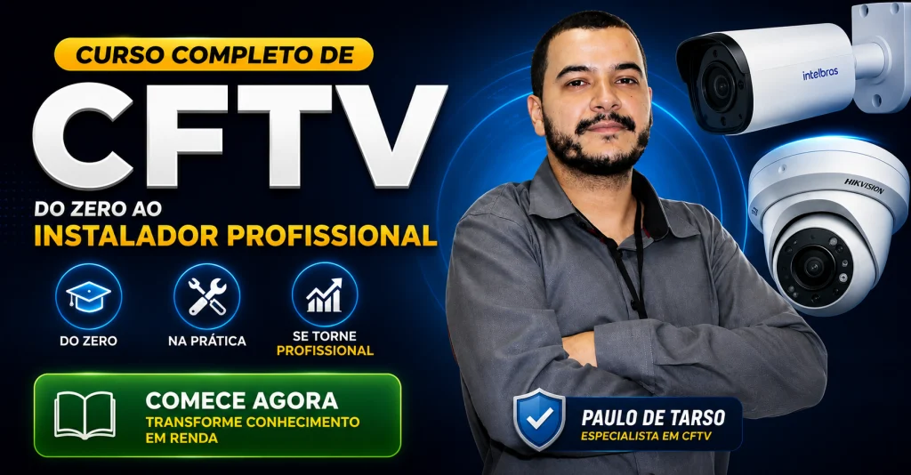 Trabalhar com câmera de segurança externa wi-fi é a especialidade do Paulo de Tarso.