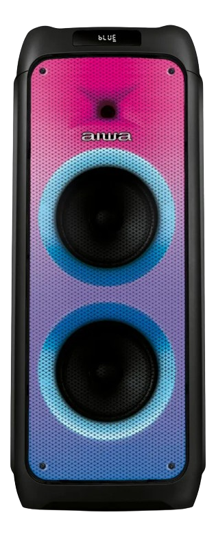 Caixa de som AIWA PartyBox PB-06 Bluetooth com iluminação RGB